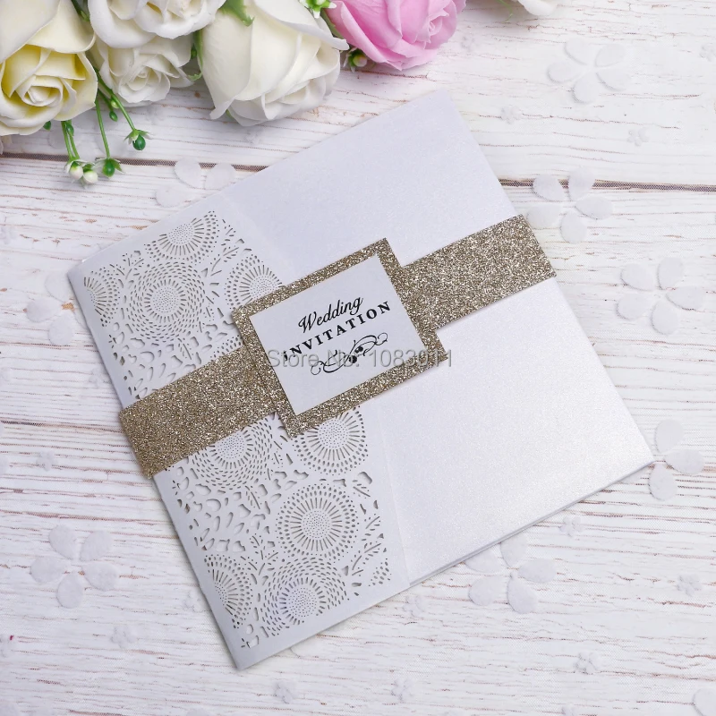 PONATIA 20 Pcs Laser Cut Invitation with RSVP Cards for Wedding Engagementing Invitations Cards
PONATIA 20 Pcs Laser Cut Invitation with RSVP Cards for Wedding Engagementing Invitations Cards