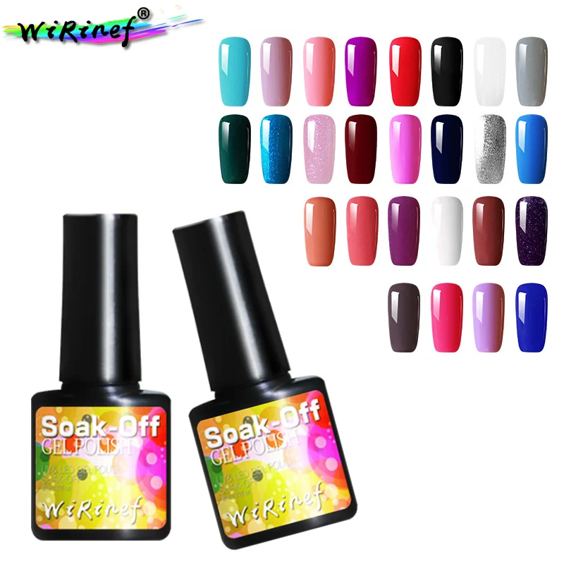 WiRinef 27 Colors Nail Gel Polish For DIY Nail Art Soak Off Long Lasting UV Varnishes Professional Nail Gel Lacquer
WiRinef 27 Colors Nail Gel Polish For DIY Nail Art Soak Off Long Lasting UV Varnishes Professional Nail Gel Lacquer