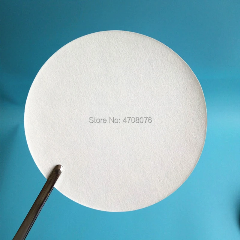 Qualitative Filter Paper 100pcs/box 12.5cm Laboratory filter paper round for funnel using fast/medium/slow speed
Qualitative Filter Paper 100pcs/box 12.5cm Laboratory filter paper round for funnel using fast/medium/slow speed