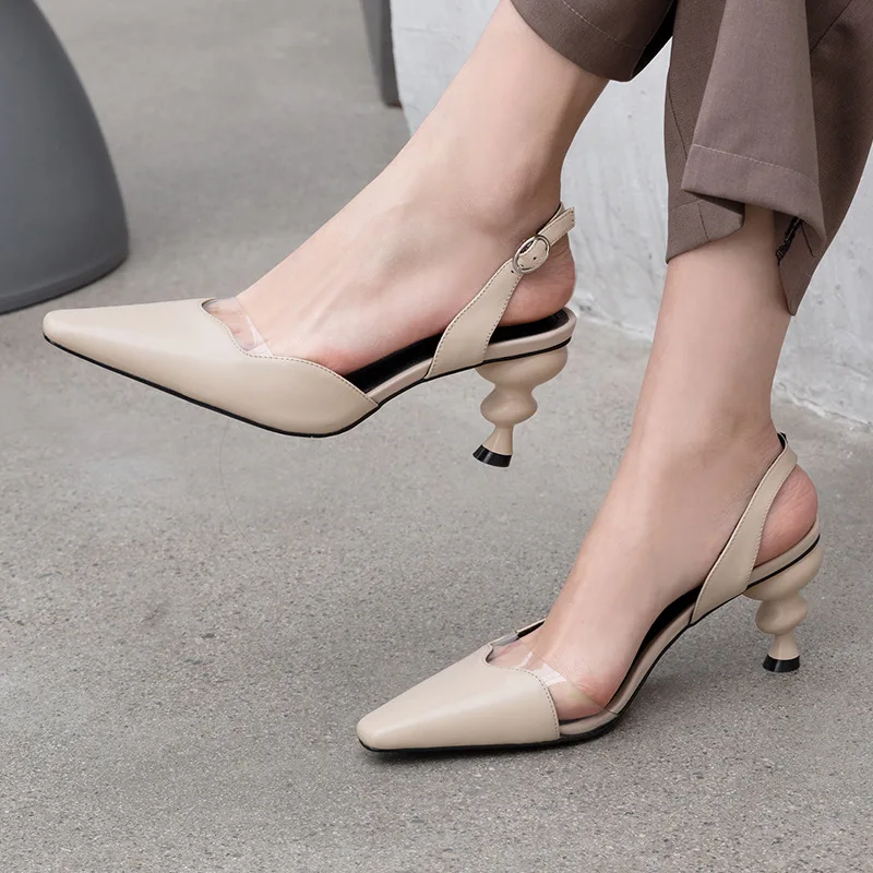 2019 Fashion Strange Heels Ankle Buckle Strap Women Sandals with Transparent border Sexy Shoes Color Black White Casual Shoe
2019 Fashion Strange Heels Ankle Buckle Strap Women Sandals with Transparent border Sexy Shoes Color Black White Casual Shoe