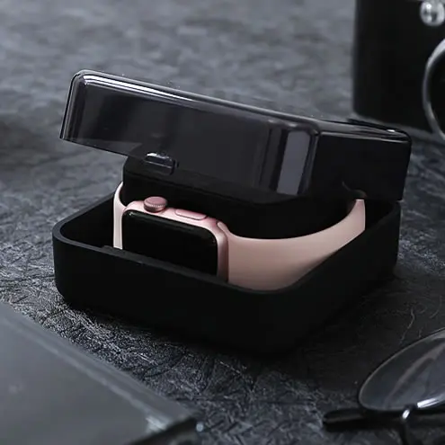 Коробка для хранения часов Apple Watch 1/2/3/4/5 чехол зарядки 38 мм 42 40 44 подставка серии 4