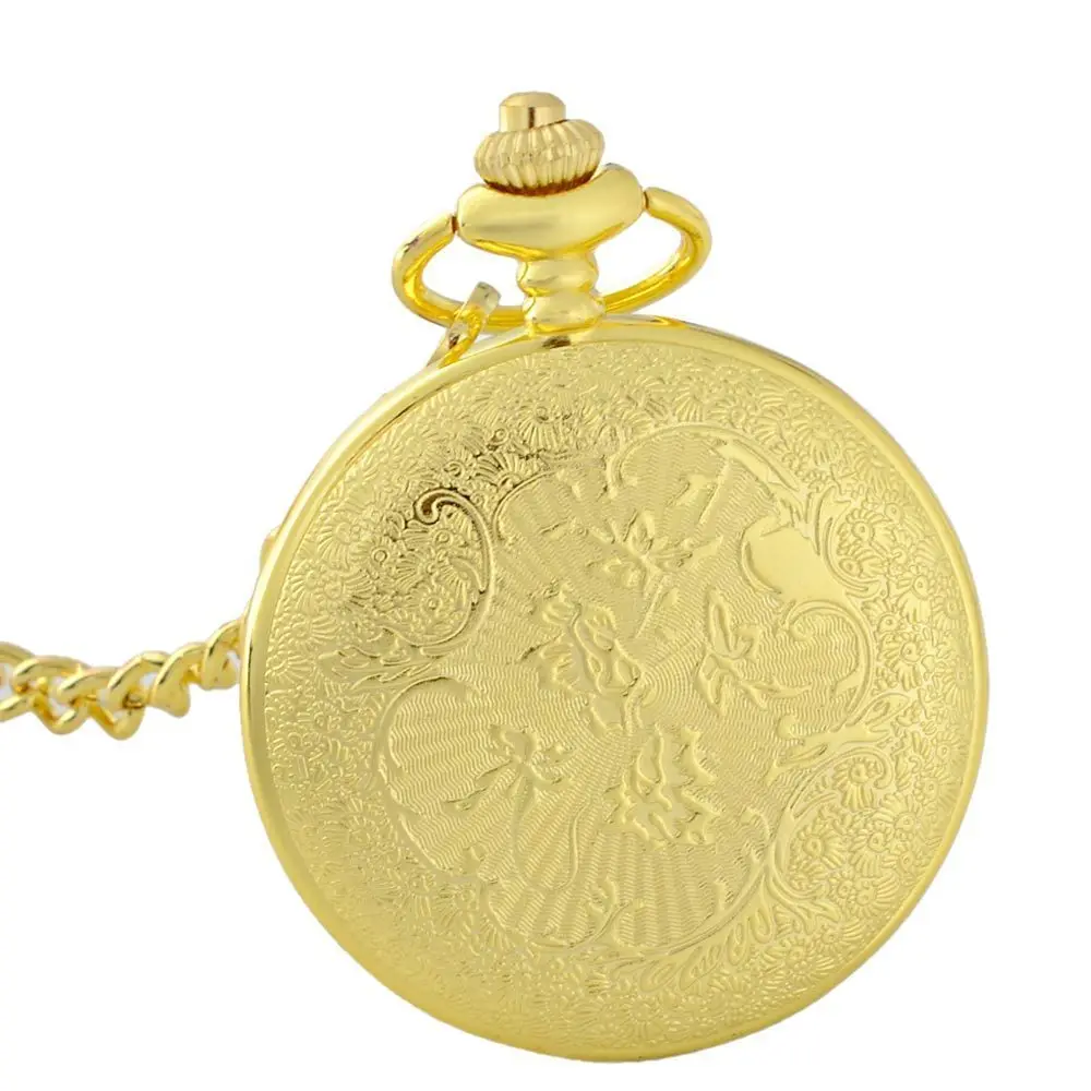 IBEINA Gold Hollow Surface Theme Full Hunter Quartz Engraved Fob Retro Pendant Pocket Watch Chain Gift
IBEINA Gold Hollow Surface Theme Full Hunter Quartz Engraved Fob Retro Pendant Pocket Watch Chain Gift