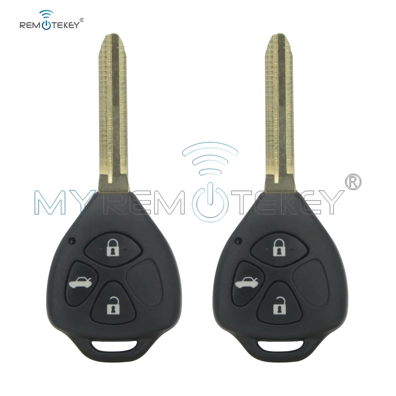 Remtekey 2pcs Remote Key For Toyota HILUX Rav4 2006 2007 2008 2009 2010 4d67 G chip no chip optional 3 Buttons 434mhz TOY43
Remtekey 2pcs Remote Key For Toyota HILUX Rav4 2006 2007 2008 2009 2010 4d67 G chip no chip optional 3 Buttons 434mhz TOY43