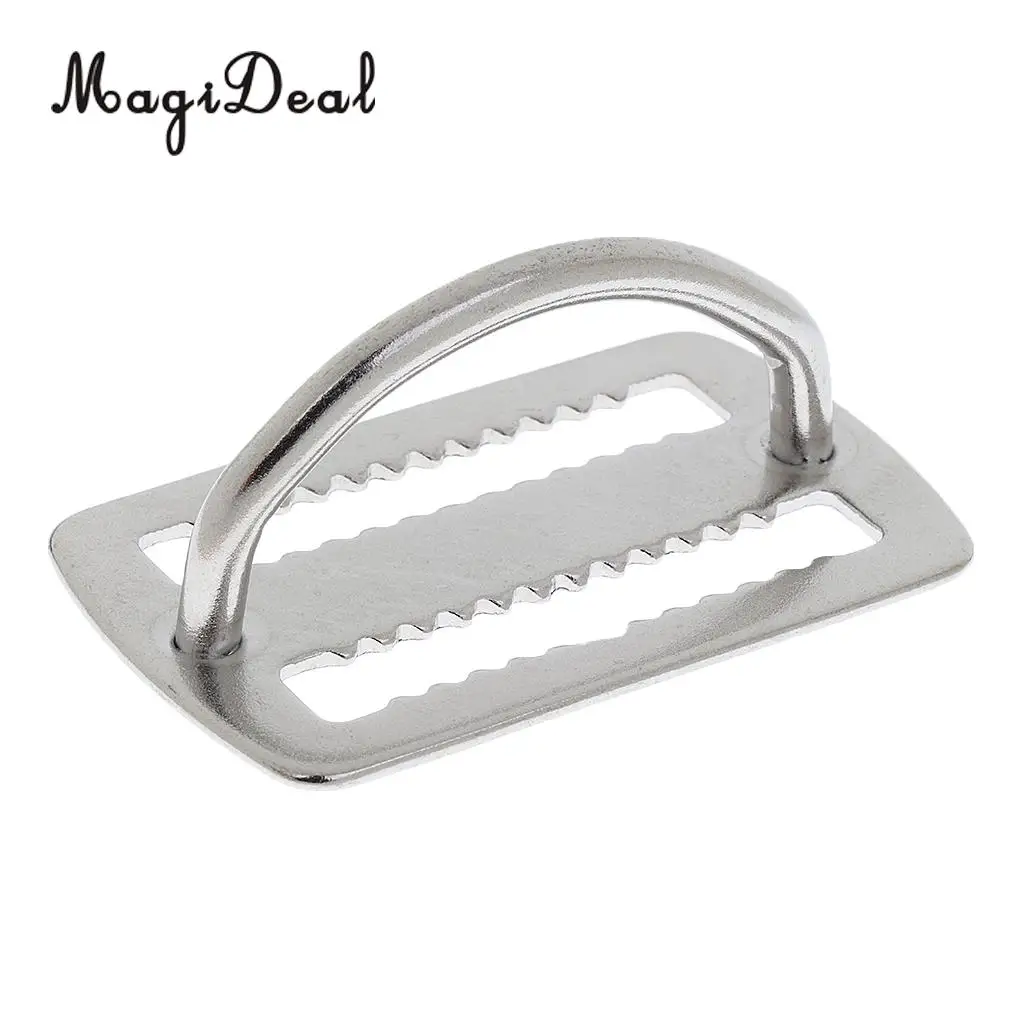 MagiDeal Scuba Snorkeling Diving 316 Stainless Steel 5cm Weight Belt Keeper with D Ring Harness for Swimming Freediving Accessor
MagiDeal Scuba Snorkeling Diving 316 Stainless Steel 5cm Weight Belt Keeper with D Ring Harness for Swimming Freediving Accessor