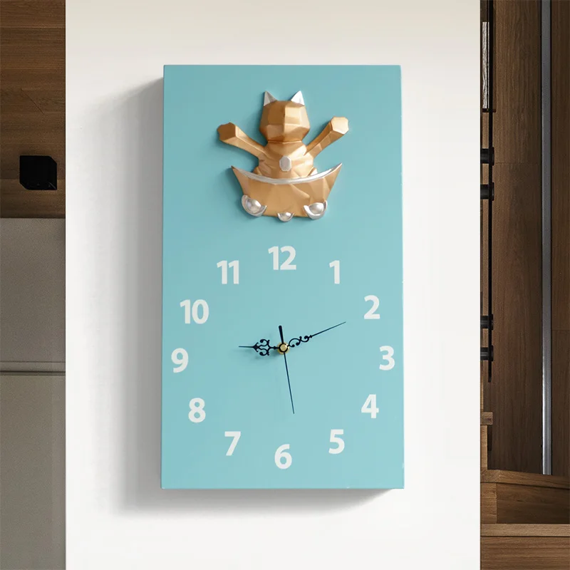 Настенные часы с одним циферблатом современный дизайн деревянная рама бесшумные