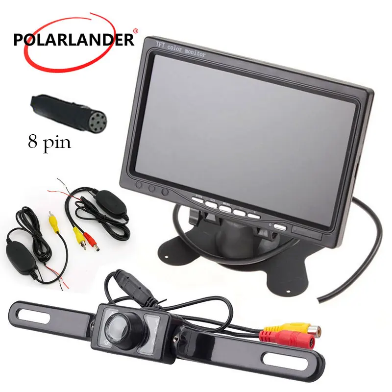 Car Parking Assistance 7 inch Rear View Monitor + Car Reversing Rearview Backup Camera with Rubber Vacuum Cup Bracket
Car Parking Assistance 7 inch Rear View Monitor + Car Reversing Rearview Backup Camera with Rubber Vacuum Cup Bracket