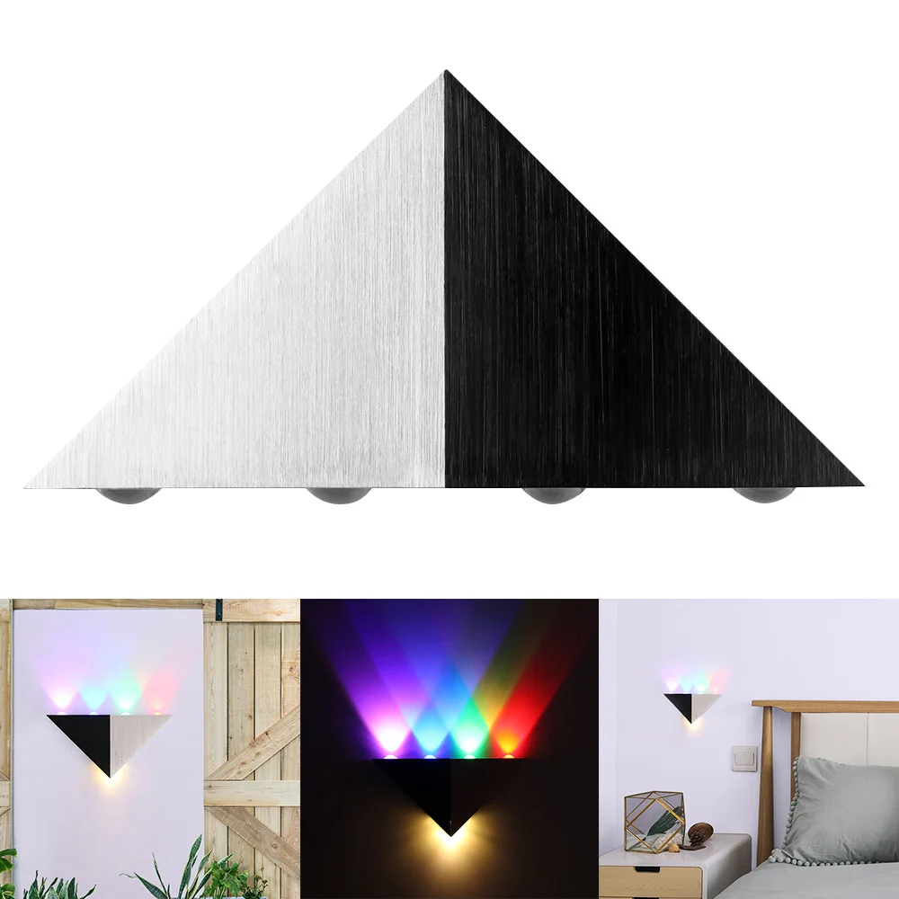 Modern Led Wall Lamp 5W Aluminum Body Triangle Wall Light For Bedroom Home Lighting Luminaire Bathroom Light Fixture Wall Sconce
Modern Led Wall Lamp 5W Aluminum Body Triangle Wall Light For Bedroom Home Lighting Luminaire Bathroom Light Fixture Wall Sconce