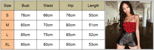 2019 Sleeveless Women's Sling Jumpsuit Leopard Sexy Bodysuit Clubwear Print Tops
2019 Sleeveless Women's Sling Jumpsuit Leopard Sexy Bodysuit Clubwear Print Tops