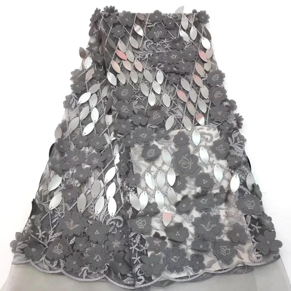 Purple bridal 3D flower wedding dress french mesh tulle lace fabric garment sequins African 3D lace fabric
Purple bridal 3D flower wedding dress french mesh tulle lace fabric garment sequins African 3D lace fabric