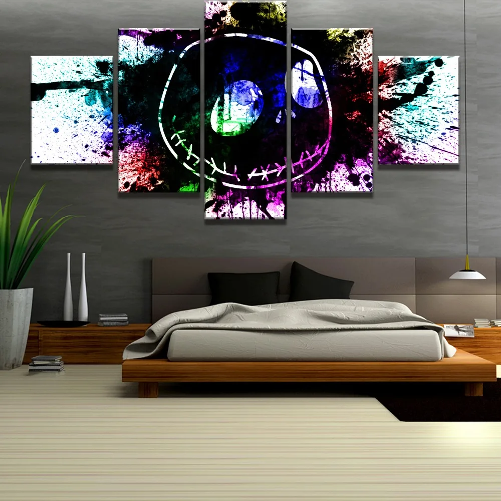 Paintings on Canvas Wall Art for Home Decorations Wall Decor 5 Piece HD Print Large Nightmare Before Christmas Modern Decorative
Paintings on Canvas Wall Art for Home Decorations Wall Decor 5 Piece HD Print Large Nightmare Before Christmas Modern Decorative