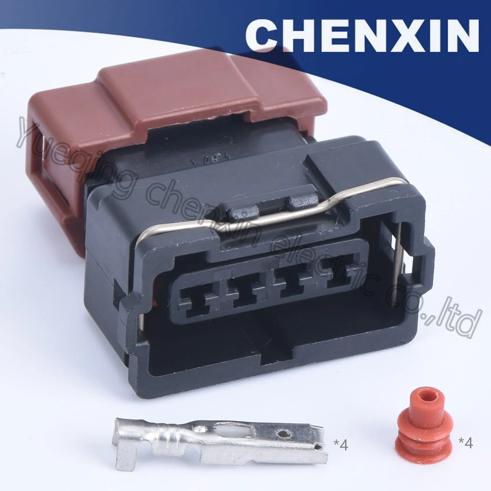 Black 4pin auto connector housing cable plug 3.5 female 4 AGE 16V TPS KA24 SR20 MAF Lancer TPS Connector PB185-04027
Black 4pin auto connector housing cable plug 3.5 female 4 AGE 16V TPS KA24 SR20 MAF Lancer TPS Connector PB185-04027