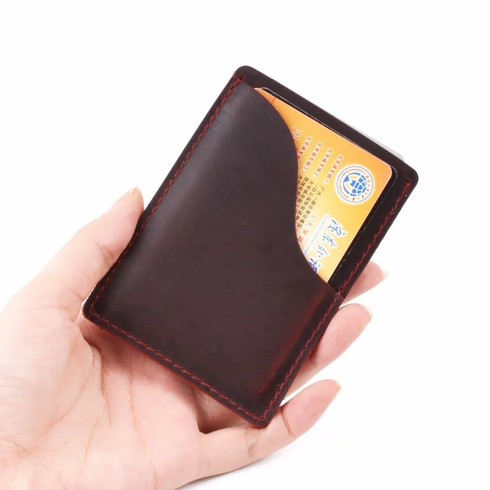 Moterm Genuine Leather Business Credit ID Card Holder Crazy Horse Leather Travel Credit Wallet Men Purse Case Wholesale
Moterm Genuine Leather Business Credit ID Card Holder Crazy Horse Leather Travel Credit Wallet Men Purse Case Wholesale