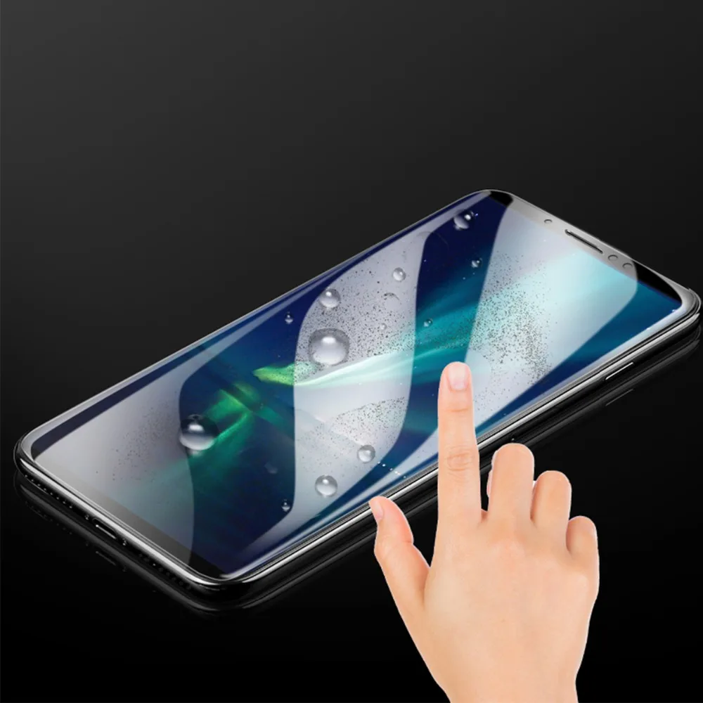 Мягкая Гидрогелевая пленка 6D HD для Apple iPhone X XS Max XR 8 8plus Защитная экрана из ТПУ