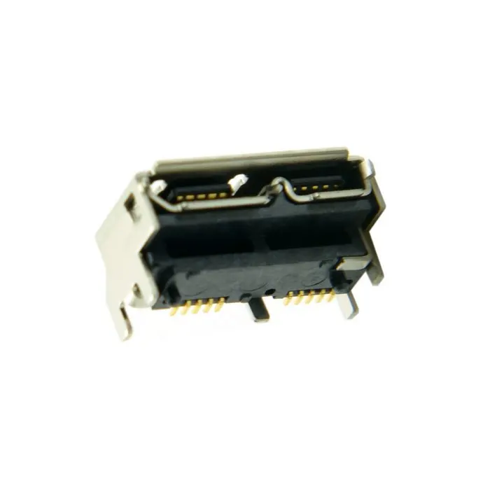 Xiwai 10pcs Micro USB 3.0 10pin Female Socket Receptacle Board Mount SMT Type 5.2mm Height for USB Hard Disk
Xiwai 10pcs Micro USB 3.0 10pin Female Socket Receptacle Board Mount SMT Type 5.2mm Height for USB Hard Disk