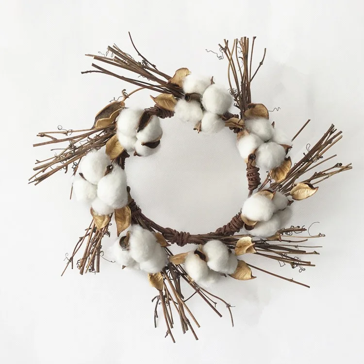 1pc/lot Rural Style Family Decoration Cotton Branch Wreath 12 Inch Natural Cotton Boll Wreath with Twig Base Free Shipping
1pc/lot Rural Style Family Decoration Cotton Branch Wreath 12 Inch Natural Cotton Boll Wreath with Twig Base Free Shipping