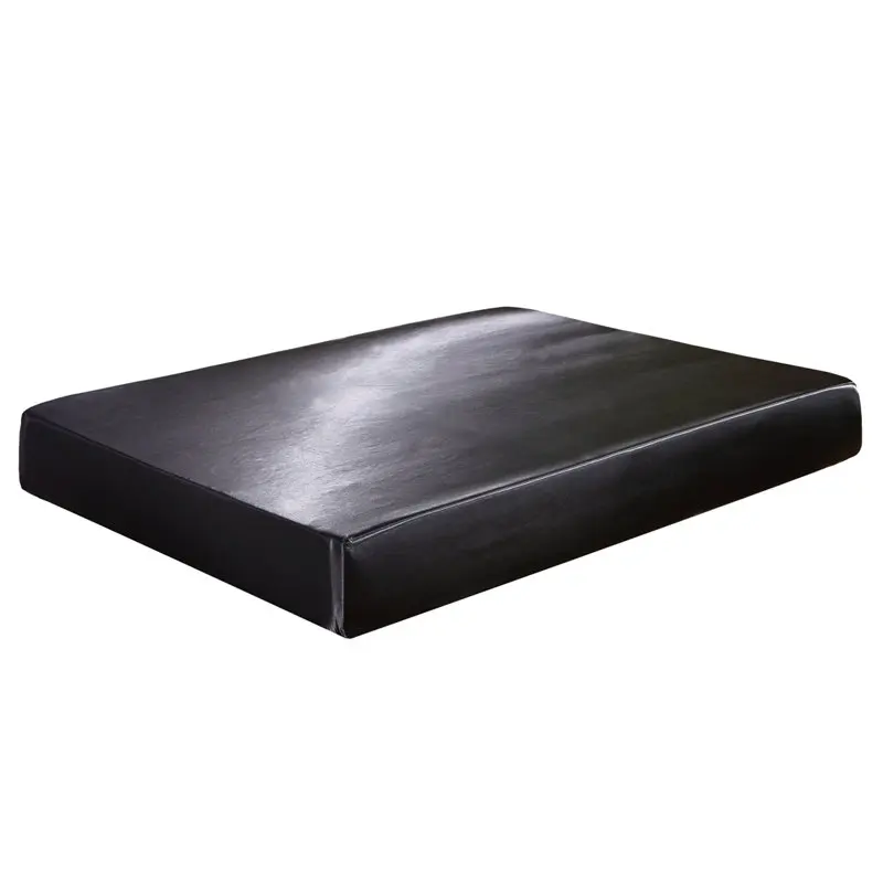 Black Color Fitted Sheet Satin Silk Mattress Cover Set King Size Smooth Soft Bed Sheet With Elastic Rope For Summer Literie31
Black Color Fitted Sheet Satin Silk Mattress Cover Set King Size Smooth Soft Bed Sheet With Elastic Rope For Summer Literie31