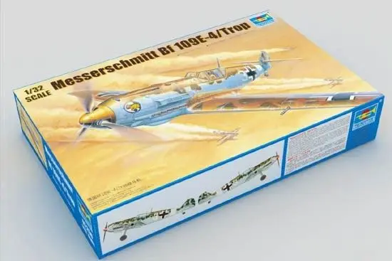 Trumpeter 1/32 02290 Messerschmitt фототропический самолет статическая модель|Наборы для сборки