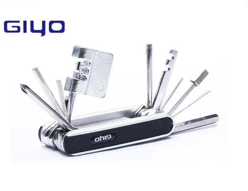 Bike Repair Tools GIYO 13 in 1 Multi-function Bicycle Cycling Tools Portable Spoke Wrench MTB Screwdriver Tools Sets
Bike Repair Tools GIYO 13 in 1 Multi-function Bicycle Cycling Tools Portable Spoke Wrench MTB Screwdriver Tools Sets