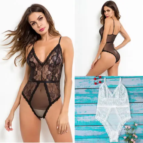 New Women Bodysuit Floral Lace Sexy Spaghetti Strap Hot Sleepwear Hot Sleeveless Bodysuits Romper Ladies Playsuit
New Women Bodysuit Floral Lace Sexy Spaghetti Strap Hot Sleepwear Hot Sleeveless Bodysuits Romper Ladies Playsuit