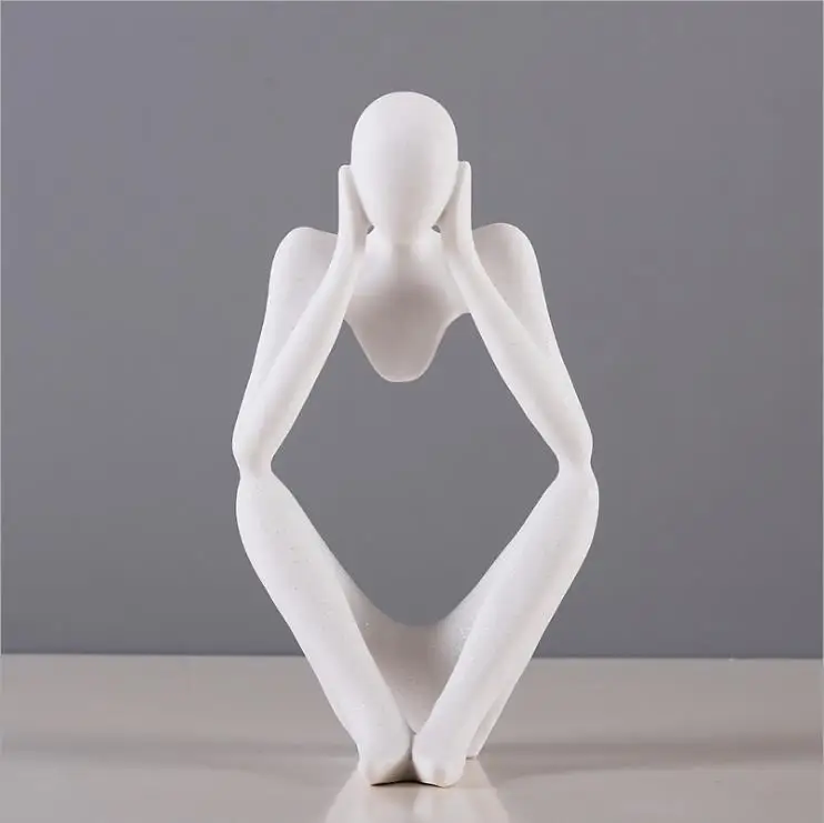 Abstract Thinkers Sculpture ,Figure Resin Statuette Creative Figurine Ornaments Modern Home Decoration Accessories Wedding Gifts
Abstract Thinkers Sculpture ,Figure Resin Statuette Creative Figurine Ornaments Modern Home Decoration Accessories Wedding Gifts