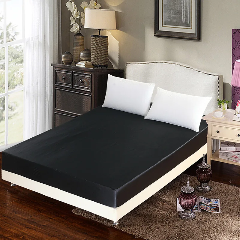 Home Hotel Soft Mattress Protector Bed Cover Non Slip Coverlets Advanced Solid Color Fitted sheet
Home Hotel Soft Mattress Protector Bed Cover Non Slip Coverlets Advanced Solid Color Fitted sheet