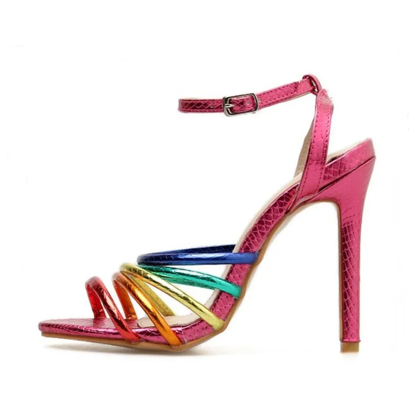 2019 New Summer Stiletto High Heels Sandals Mixed Color Sexy Open Toe Woman Casual Buckle Sandals Lady Party Dress Shoes
2019 New Summer Stiletto High Heels Sandals Mixed Color Sexy Open Toe Woman Casual Buckle Sandals Lady Party Dress Shoes