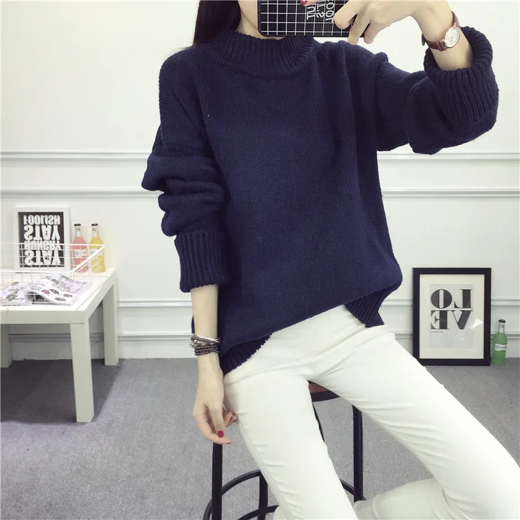 Winter turtleneck sweater women pullover Warm sweater female Pure color wild basic turtleneck sweater Autumn Knit pullover 33
Winter turtleneck sweater women pullover Warm sweater female Pure color wild basic turtleneck sweater Autumn Knit pullover 33