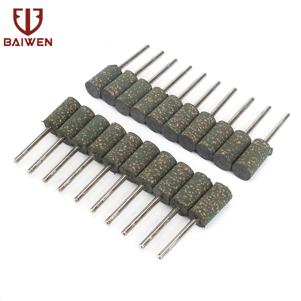 10mm Rubber Grinding Head 10/30/50/100Pcs Cylindrical Mounted Point Abrasive Rotary Tool
10mm Rubber Grinding Head 10/30/50/100Pcs Cylindrical Mounted Point Abrasive Rotary Tool