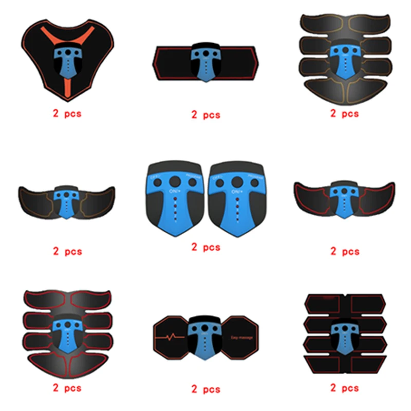 2pc Replacement Muscle Stimulator EMS Figure Slimming Machine Weight lossing Tens Exercise Slim Belt Rechargeable Part Blue
2pc Replacement Muscle Stimulator EMS Figure Slimming Machine Weight lossing Tens Exercise Slim Belt Rechargeable Part Blue