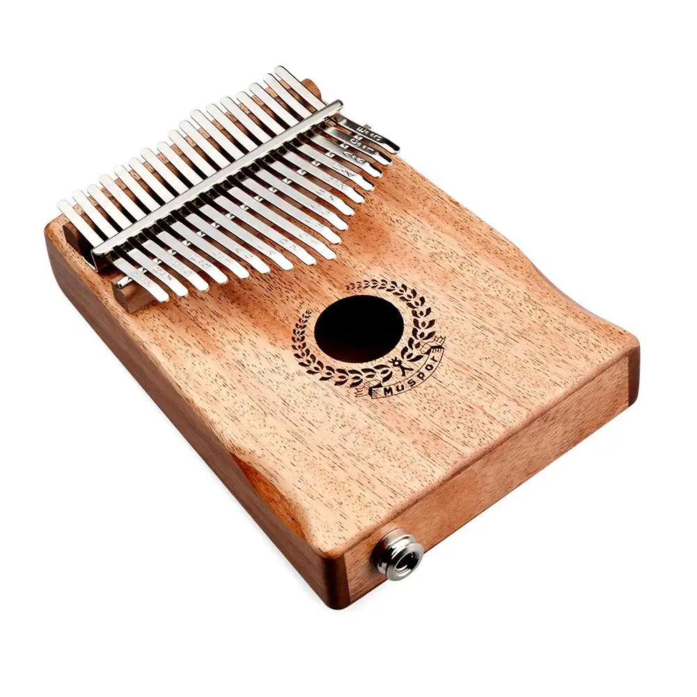 Kalimba Mbira moupor набор аксессуаров с чехлом и 3 м кабелями|Пианино| |
