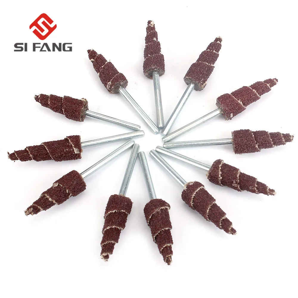 10Pcs~50Pcs 1/8" Shank 240# Cone Deburring Sanding Polishing Wheel Sandpaper wheel Rotary Tool For Deburring Sanding Polishing
10Pcs~50Pcs 1/8" Shank 240# Cone Deburring Sanding Polishing Wheel Sandpaper wheel Rotary Tool For Deburring Sanding Polishing