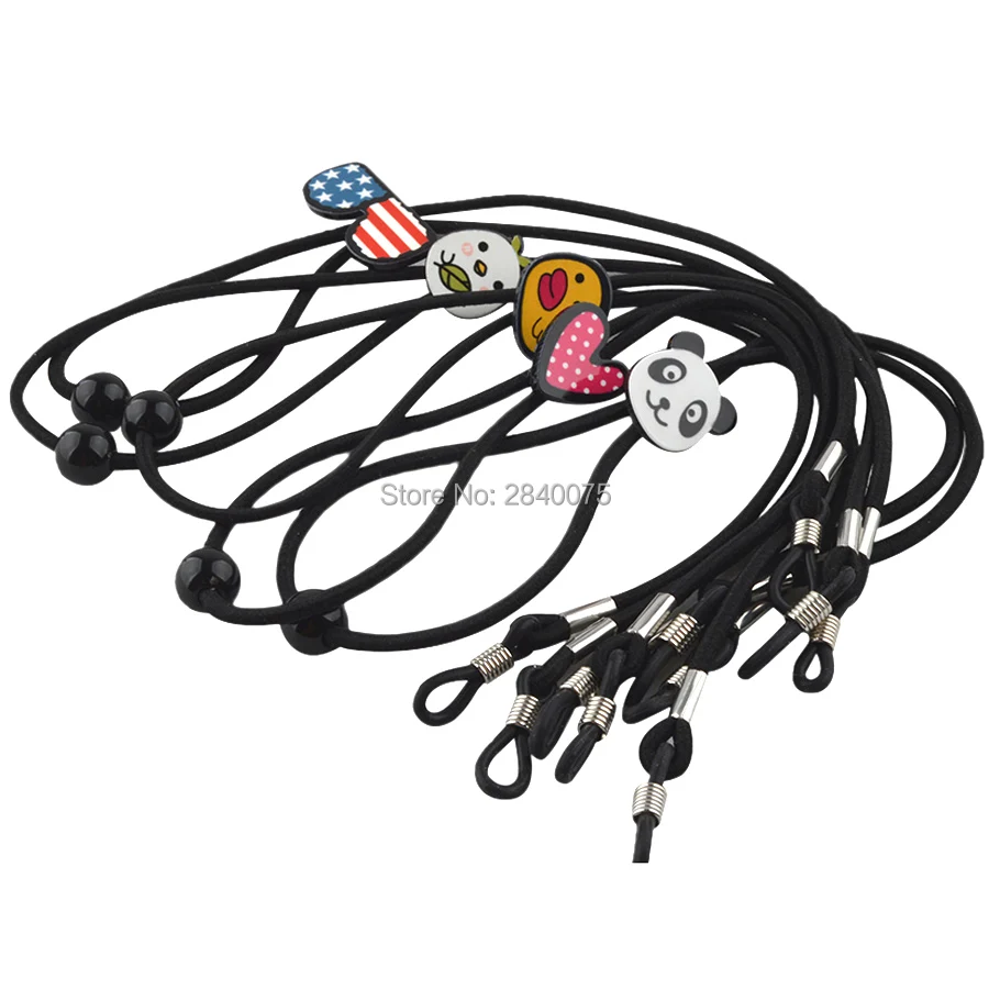 Wholesale 10pcs black Elastic Kids Nylon Sun Glasses cord AntiSlip child Eyeglasses Strap Neck Cord with cute adjustable button
Wholesale 10pcs black Elastic Kids Nylon Sun Glasses cord AntiSlip child Eyeglasses Strap Neck Cord with cute adjustable button