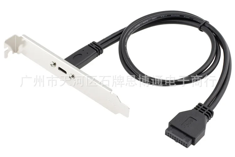 USB 3.0 20Pin Female to Female Type C Port ATX Extension Cable Cord Motherboard with Panel Bracket Black for Desktop
USB 3.0 20Pin Female to Female Type C Port ATX Extension Cable Cord Motherboard with Panel Bracket Black for Desktop