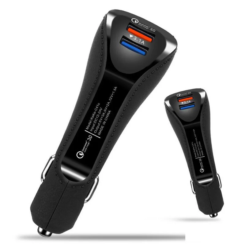 Автомобильное зарядное устройство с двумя USB-портами 3 А 100 шт. | Мобильные