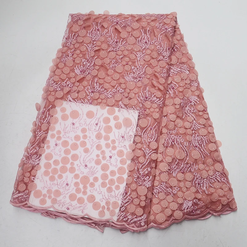 High quality African 3D lace fabric embroidered beaded bridal french tulle lace handmade 3D pearls flower lace for wedding dress
High quality African 3D lace fabric embroidered beaded bridal french tulle lace handmade 3D pearls flower lace for wedding dress
