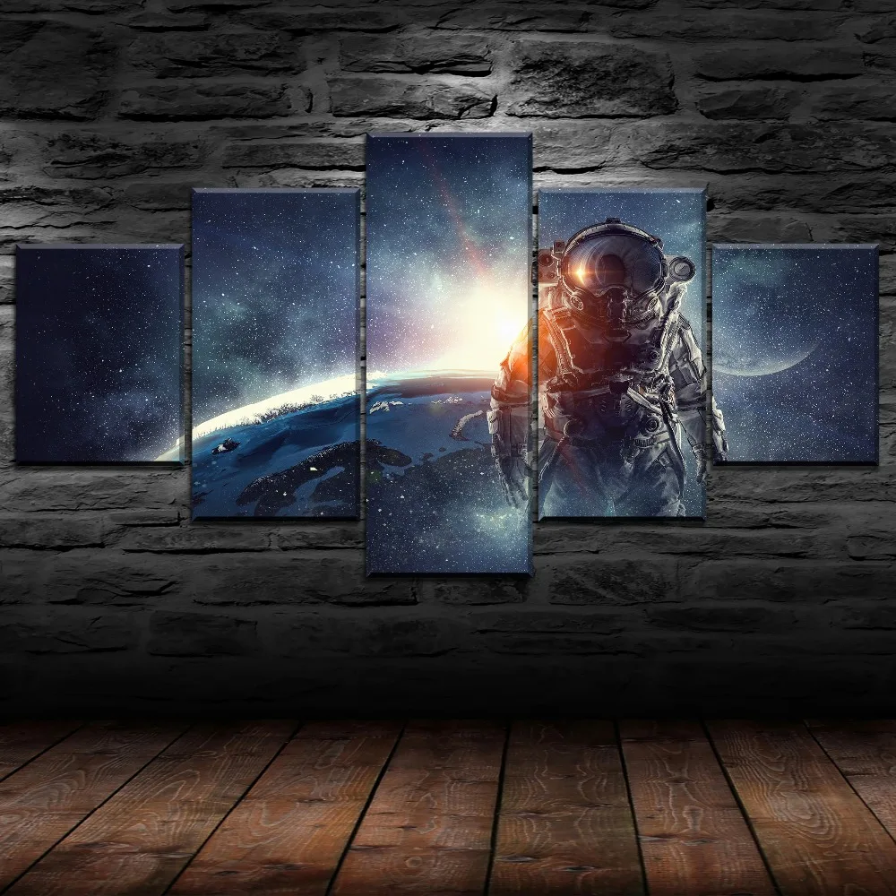 5 Piece Print Poster Astronauts Earth Outer Space Painting Canvas Wall Art Picture Home Decoration Living Room Canvas Painting
5 Piece Print Poster Astronauts Earth Outer Space Painting Canvas Wall Art Picture Home Decoration Living Room Canvas Painting