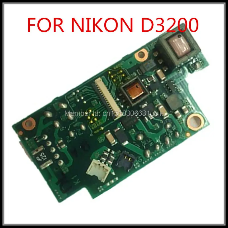 

FREE SHIPPING D3200 powerboard D3200 power board for Nikon D3200 flash board Flashboard slr camera Repair Part