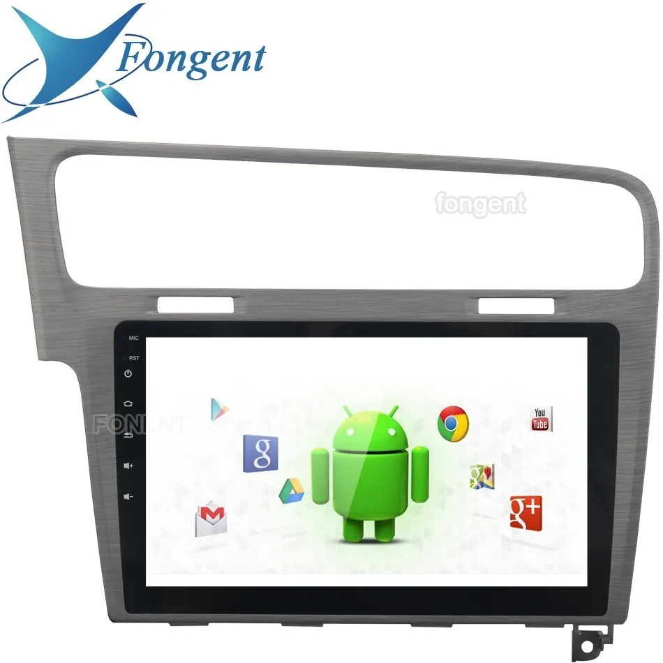 10 2 "Android 9 0 автомобильный Радио плеер для VW Golf 7 2013 2014 2015 2016 2017 Мультимедиа GPS Navi