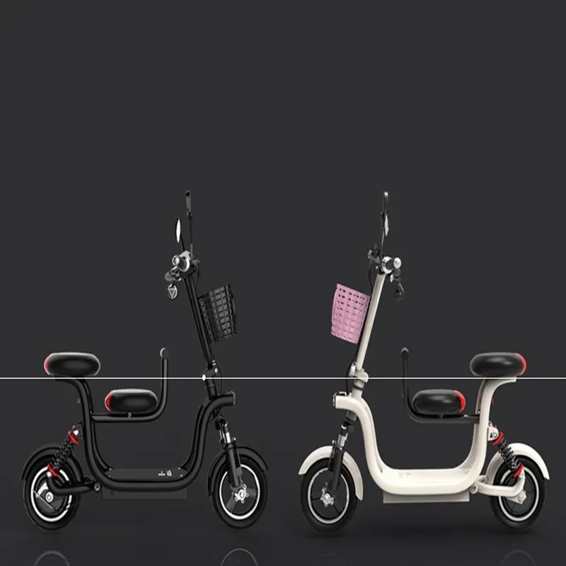 Electric bicycle scooter parent-child adult female small battery car mini step-by-step driving folding electric car
Electric bicycle scooter parent-child adult female small battery car mini step-by-step driving folding electric car