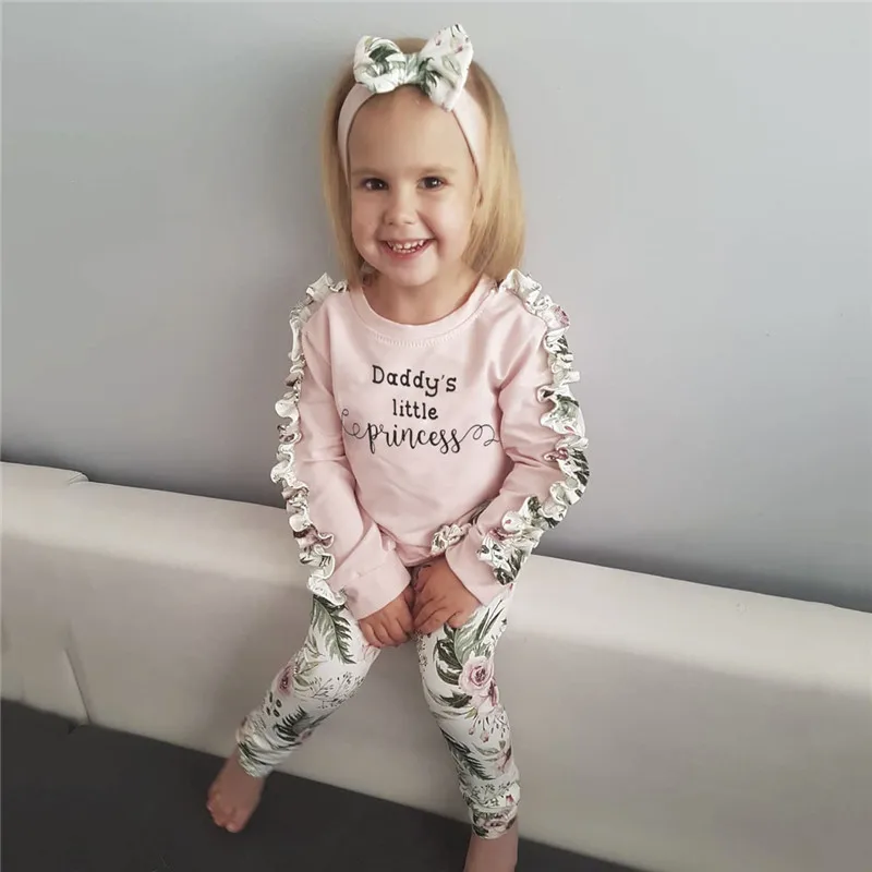 От 0 до 3 лет, модный розовый комплект одежды для новорожденных девочек, футболка с длинными рукавами и оборками Топ, штаны с цветочным рисунк...
От 0 до 3 лет, модный розовый комплект одежды для новорожденных девочек, футболка с длинными рукавами и оборками Топ, штаны с цветочным рисунк...