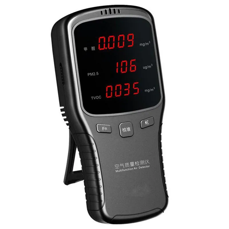 New Style Digital-Formaldehyde-PM2-5-HCHO-TVOC-Meter-Air-Quality-Gas-Detector-Monitor
New Style Digital-Formaldehyde-PM2-5-HCHO-TVOC-Meter-Air-Quality-Gas-Detector-Monitor