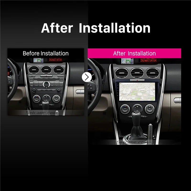 Seicane 2Din Car GPS Radio For 2007-2014 MAZDA CX-7 Android 9.1 9inch 1080P Touchscreen Multimedia Player Support Backup Camera
Seicane 2Din Car GPS Radio For 2007-2014 MAZDA CX-7 Android 9.1 9inch 1080P Touchscreen Multimedia Player Support Backup Camera
