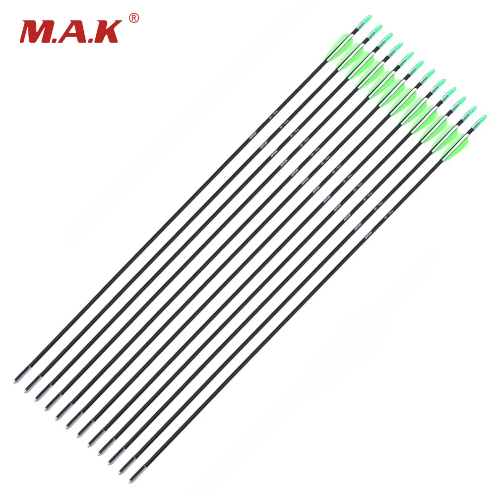 12/24 pcs Glass Fiber Crossbow Arrow 30 Inches Diameter 6 mm ID 4.2 mm for 20-40lbs Archery Bow Hunting Shooting
12/24 pcs Glass Fiber Crossbow Arrow 30 Inches Diameter 6 mm ID 4.2 mm for 20-40lbs Archery Bow Hunting Shooting