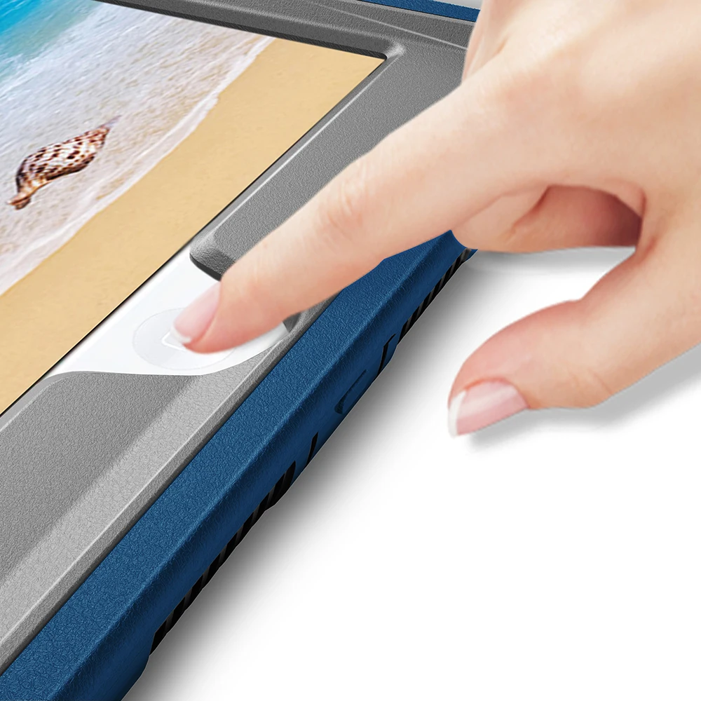 Case for ipad 9.7 inch 2017 2018 Heavy Duty Cover 360 Rotating Kickstand Handle Shoulder Strap Easy to Carry Protector FTL02 | Компьютеры