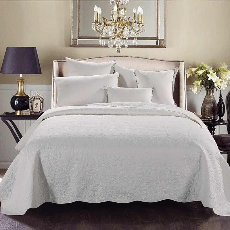 DeMissir Luxury 100% Cotton Summer Quilt Bed Cover Air Conditioner Brief Blanket King Size Stitching Thin Comforter Solid Color
DeMissir Luxury 100% Cotton Summer Quilt Bed Cover Air Conditioner Brief Blanket King Size Stitching Thin Comforter Solid Color