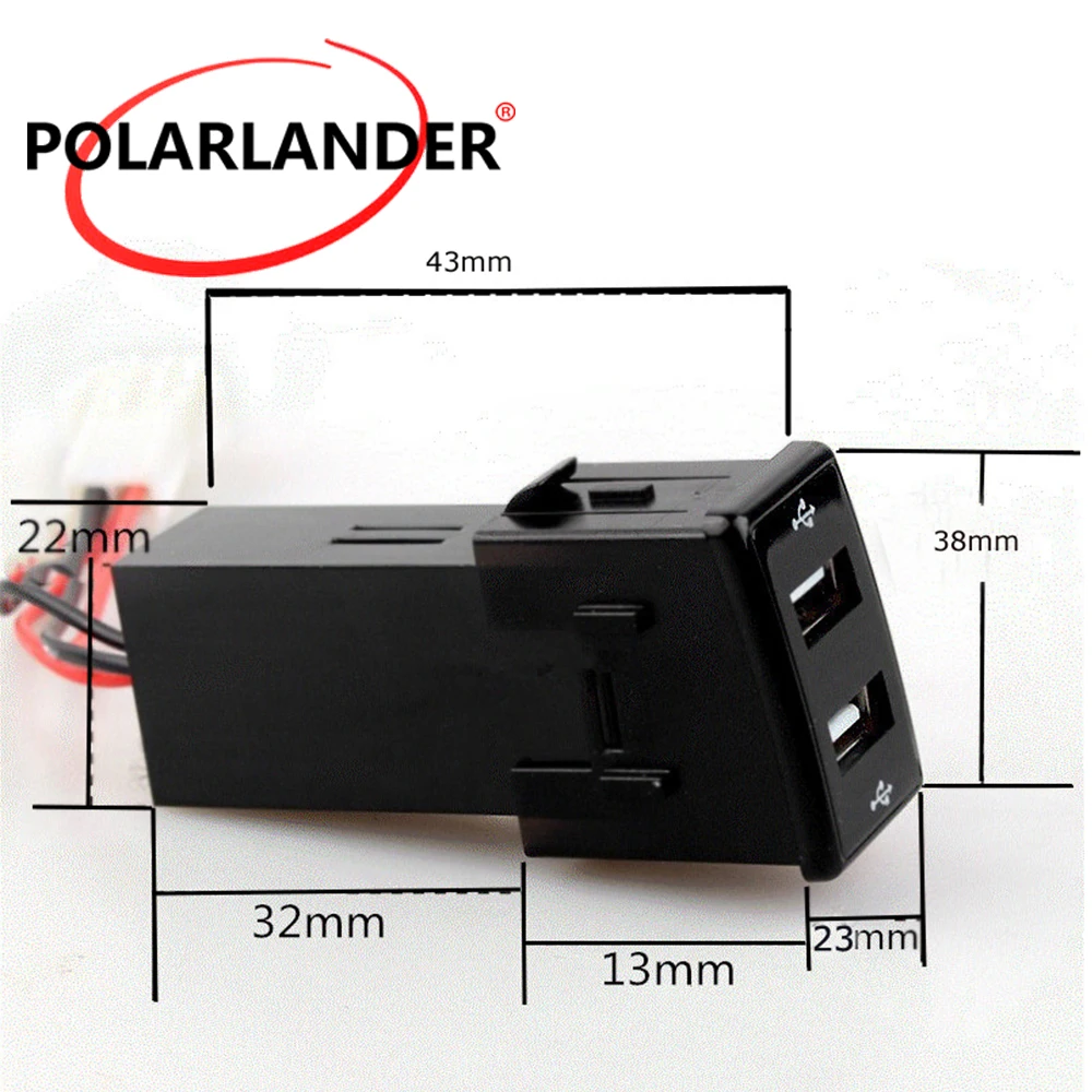 for Isuzu 12V 2.1A ABS Dual USB Car Charger Socket Dashboard Phone Charger Interface Socket Car Charger
for Isuzu 12V 2.1A ABS Dual USB Car Charger Socket Dashboard Phone Charger Interface Socket Car Charger
