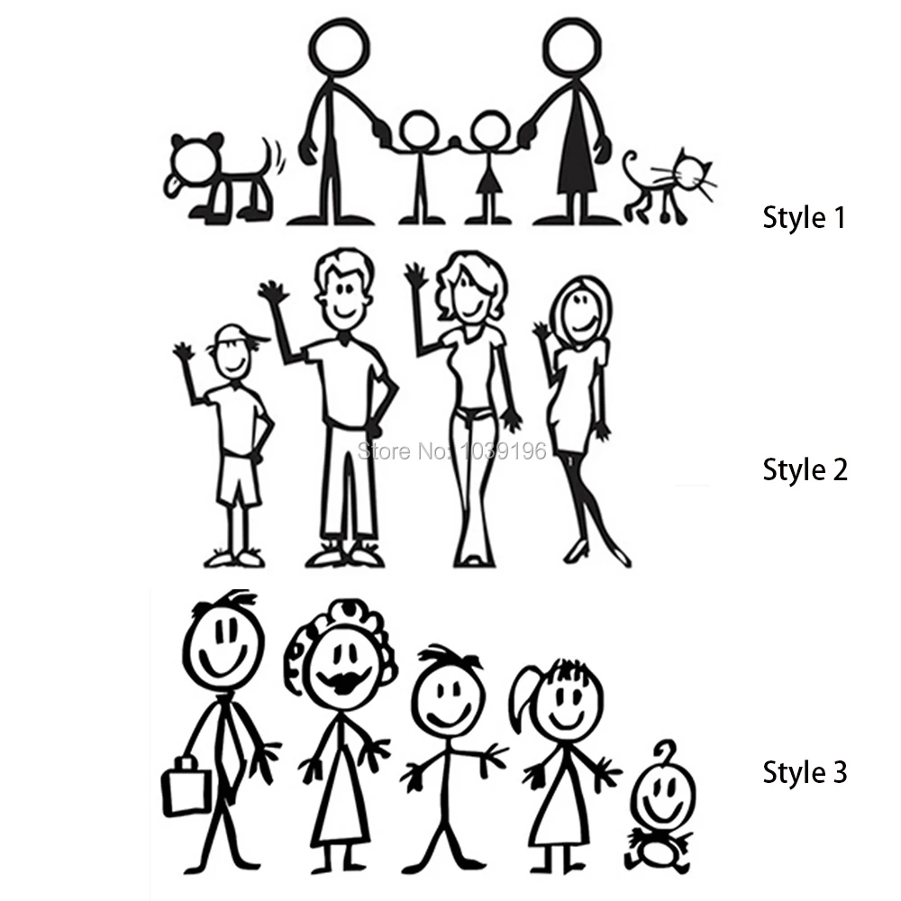 10 x Car Stickers Cartoon Happy Family Auto Decal Cartoon Car Sticker Car Decal Creative Pattern Vinyl on Cars
10 x Car Stickers Cartoon Happy Family Auto Decal Cartoon Car Sticker Car Decal Creative Pattern Vinyl on Cars