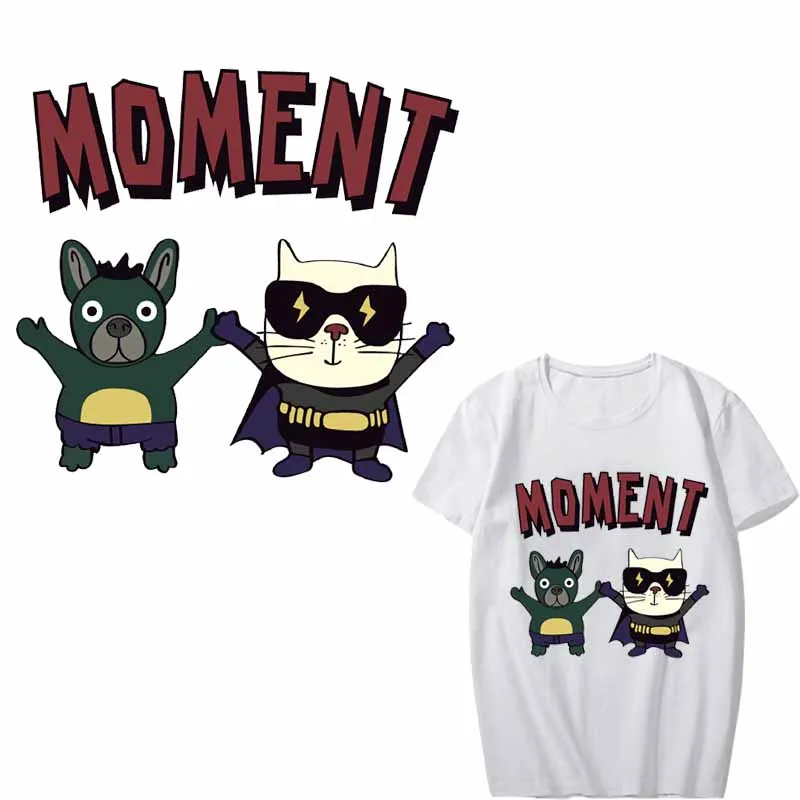 Cartoon Superhero Patch on T-Shirts Washable DIY Stickers Applique Heat Transfer Vinyl Iron on Patches DIY Accessory on Clothing
Cartoon Superhero Patch on T-Shirts Washable DIY Stickers Applique Heat Transfer Vinyl Iron on Patches DIY Accessory on Clothing