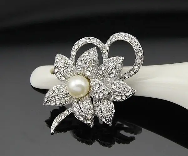 Fashion new pearl with Flower Brooch Vintage Crystal Wedding Bridal Bouquet Pearl Brooch
Fashion new pearl with Flower Brooch Vintage Crystal Wedding Bridal Bouquet Pearl Brooch