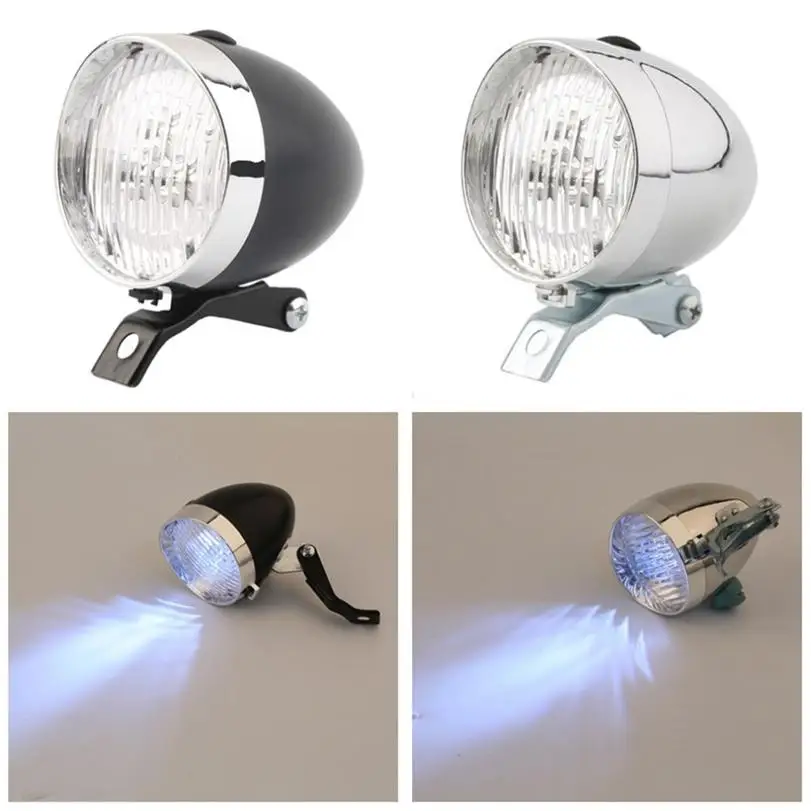 Bike Vintage Front Light 3 LED Bicycle Headlamp Old-fashioned Style Bike lights Lamp Headlamp Flashlight
Bike Vintage Front Light 3 LED Bicycle Headlamp Old-fashioned Style Bike lights Lamp Headlamp Flashlight